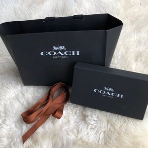 COACH giftbag with box!